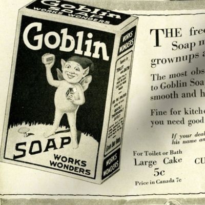 1918  Goblin Soap Advertisement