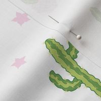 Colorful Cacti Tea Party Pattern