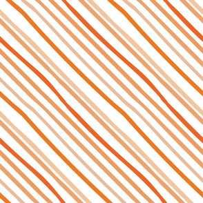 Diagonal lines-Pumpkin Chalk 