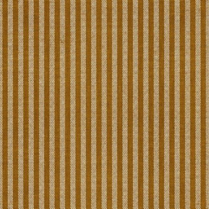 AEGEAN OCHRE TICKING STRIPE