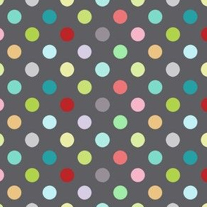 Playground dots in grey