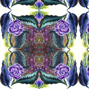 purple_painted_flower_tiled