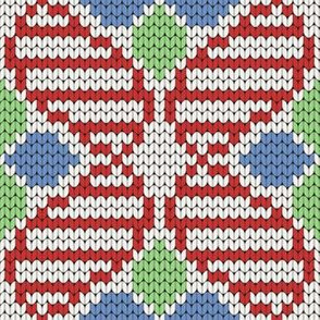 08169463 : knit DNA argyle