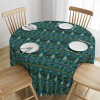 Festive Fair Isle - Teal