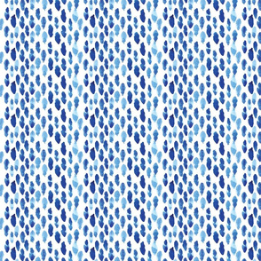 Blue watercolor brush strokes simple pattern. Use the design for boys room decor, baby boy nursery, boys clothing or blue crib bedding. 