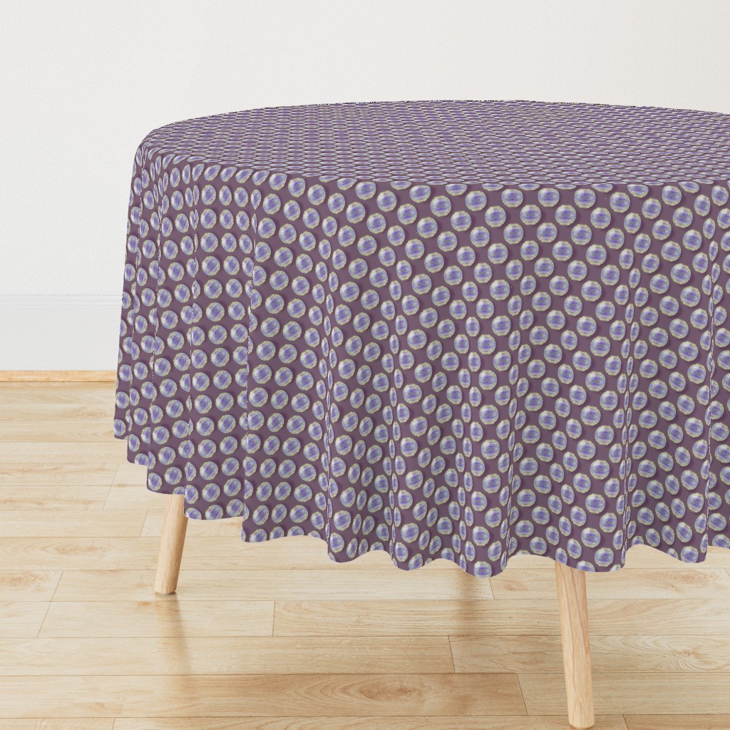 CPD 2 - Chevron Polka Dots in Lavender and Yellow