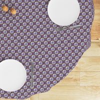 CPD 2 - Chevron Polka Dots in Lavender and Yellow