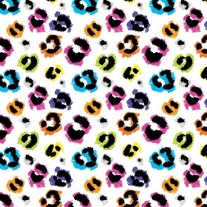 Wild Neon Leopard Cheetah Print 