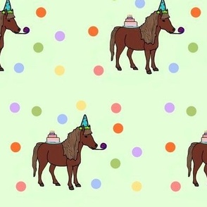 Mini horse party!!!