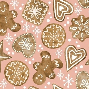 Gamma's Gingerbread Cookies -Blush