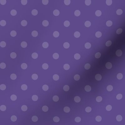 Dark Dotty: Ultra Violet Purple Dots