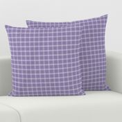 Pretty Plaid 1": Violet Purple Plaid