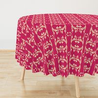 Floral Weaving in Strawberry