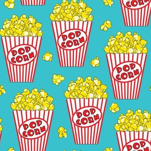 popcorn-on-teal