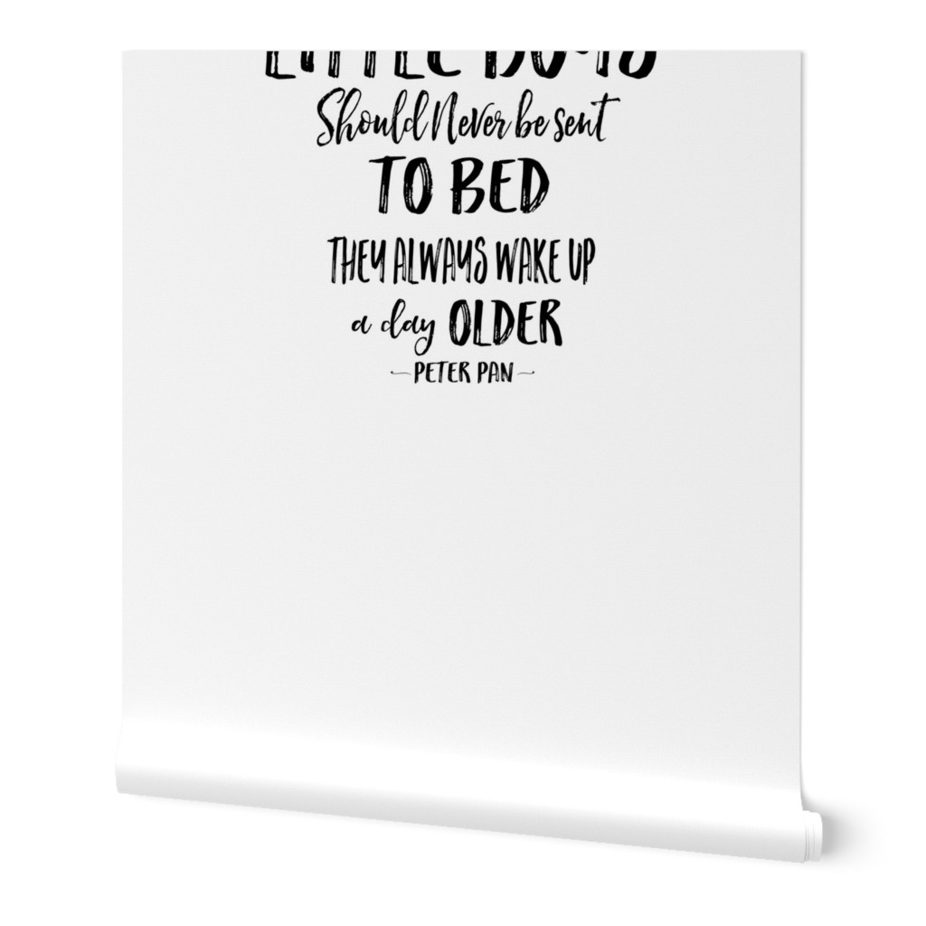 56"x72" Little Boys Quote Smaller Quote