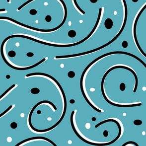 Funky Dots 'n Swirls