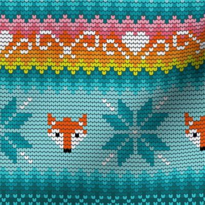 Fair Isle Knitted Forest