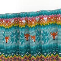 Fair Isle Knitted Forest