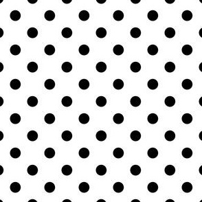Small Dots - Black on White