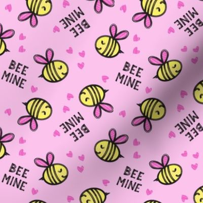 Bee Mine - Pink - valentines day