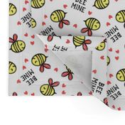 Bee Mine (Red) - valentines day 