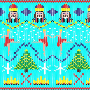 Fair Isle Nutcracker Ballet Inspiration