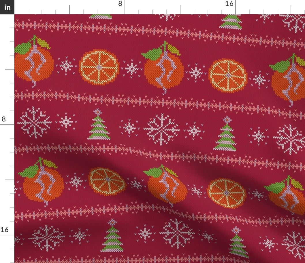 Christmas oranges