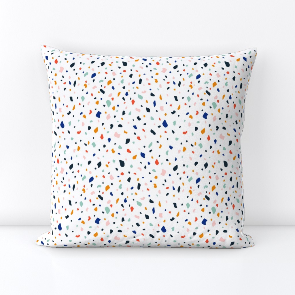 Colorful terrazzo