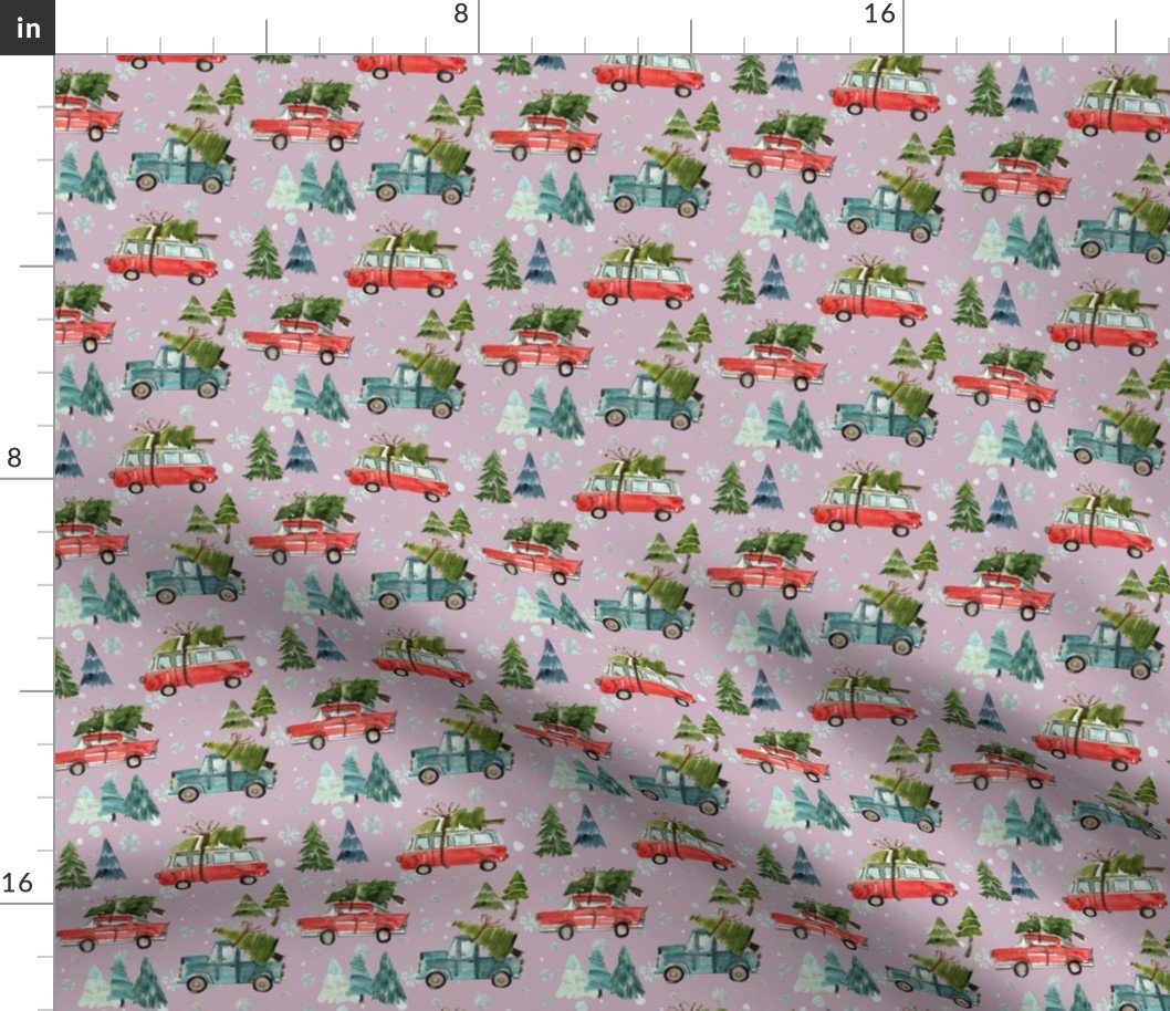 4" Santa's Other Ride // Woodland Trees // Lily