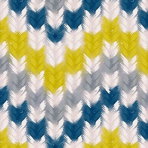 Yellow And Blue Knitting Pattern