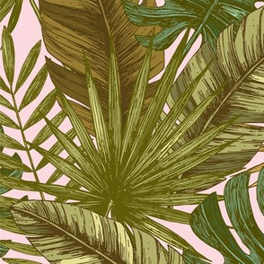 Tropical leaves 