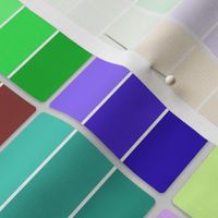 paint chips - multicolored