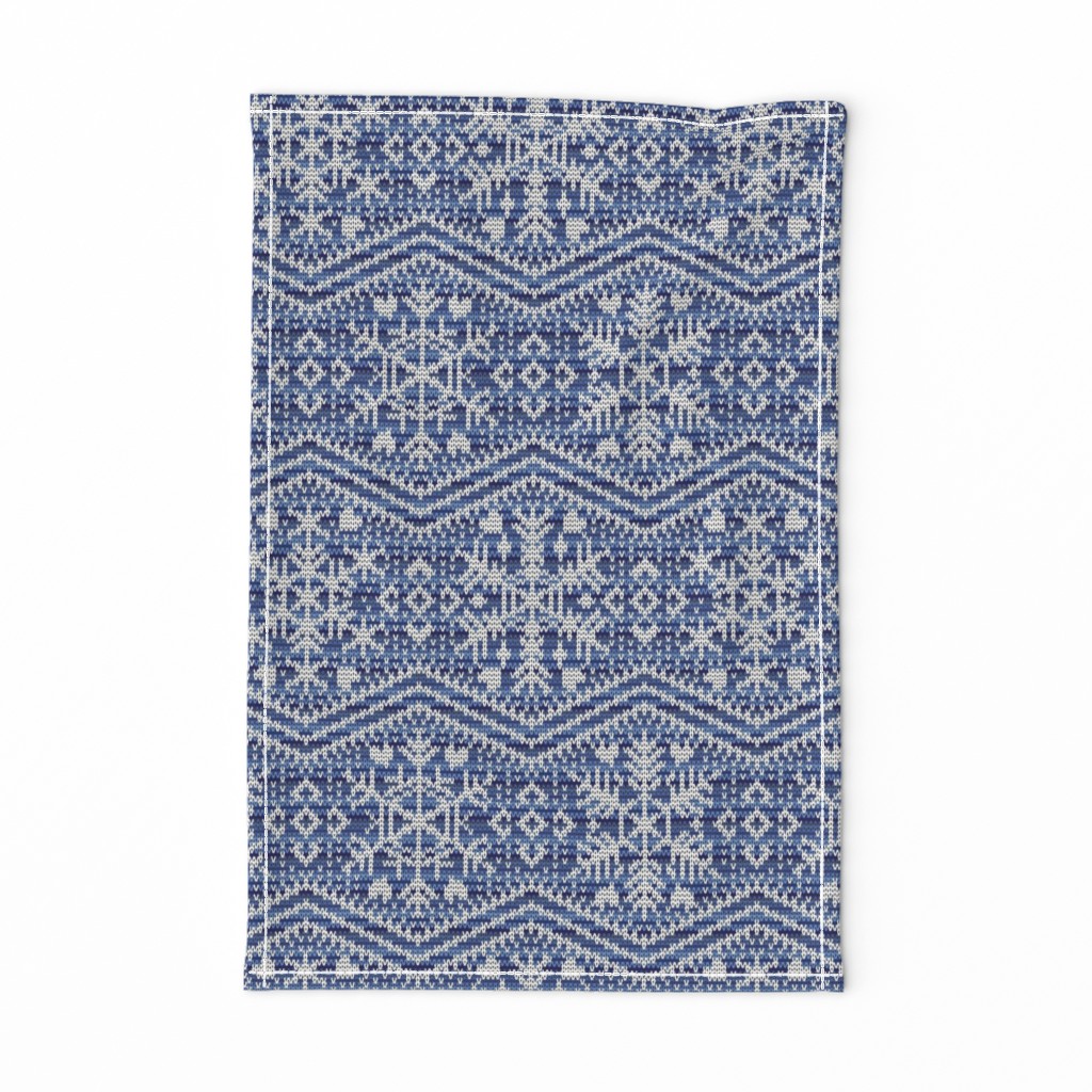 Fair Isle Snowflakes 