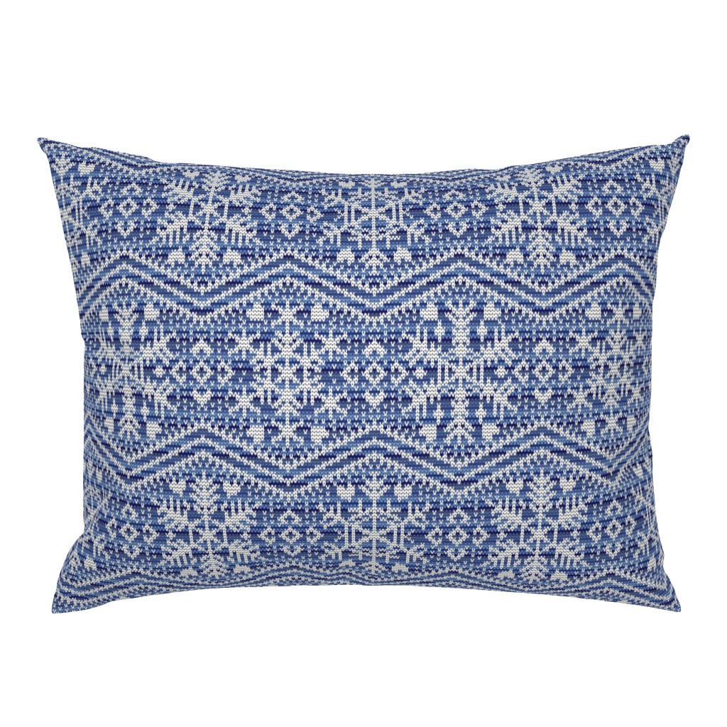 Fair Isle Snowflakes 