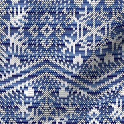 Fair Isle Snowflakes 