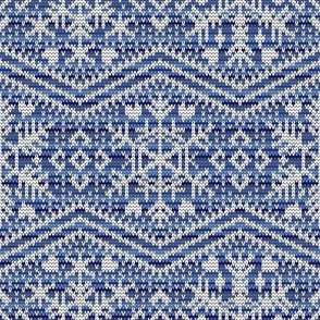 Fair Isle Snowflakes 