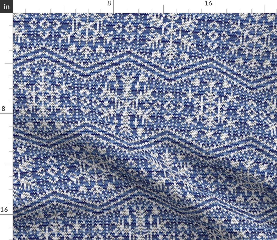 Fair Isle Snowflakes 