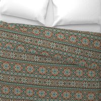 Fair isle jacquard