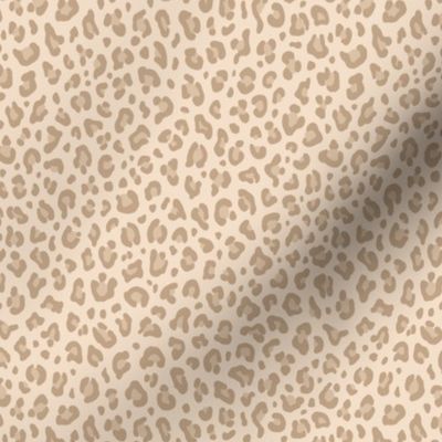 ★ LIGHT LEOPARD ★ Leopard Print in Beige - Tiny Scale / Collection : Leopard spots – Punk Rock Animal Print