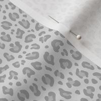 ★ LIGHT GRAY LEOPARD ★ Leopard Print in Neutral Gray - Tiny Scale / Collection : Leopard spots – Punk Rock Animal Print