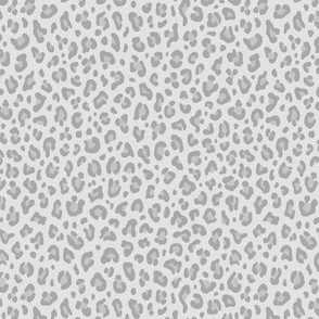 Leopard Grey Wallpaper