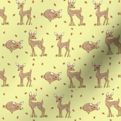 darling deer yellow