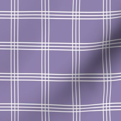 Pretty Plaid 2in: Violet Purple Plaid