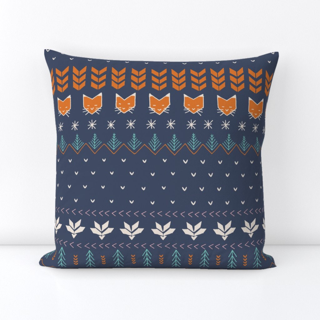 Fair Isle Foxy Knits