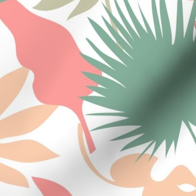 Tropical retro pattern