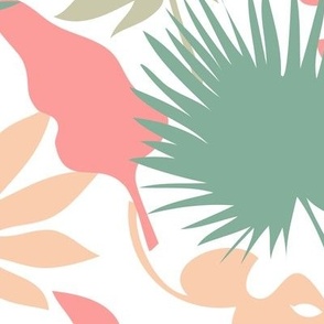 Tropical retro pattern