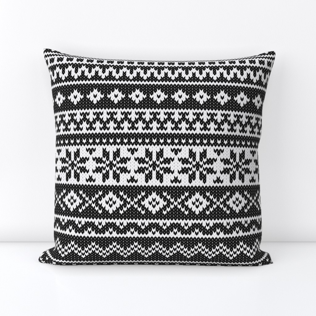 Fair Isle Black