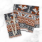 Fair Isle Fox_Gray