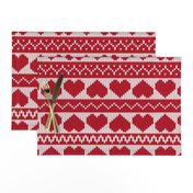 Fair Isle Valentines's Day