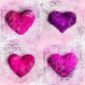 Pink Heart Pattern